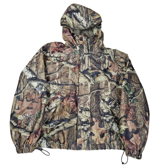 Herters Other - Herters Man SZ L Camouflage Hooded Full Zip Pocket Mesh Lining Hunting Jacket